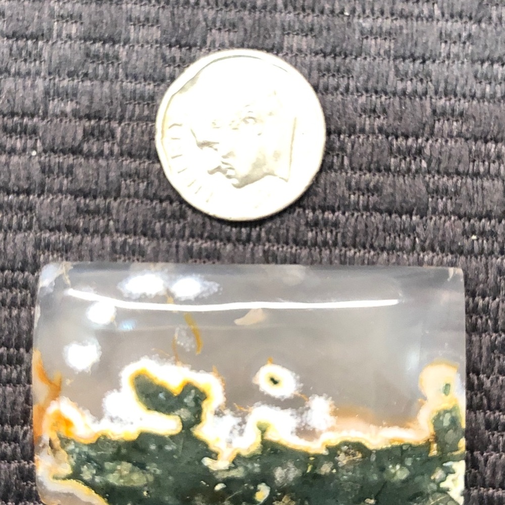 Landscape Scene Agate Rectangle Polish - image 4